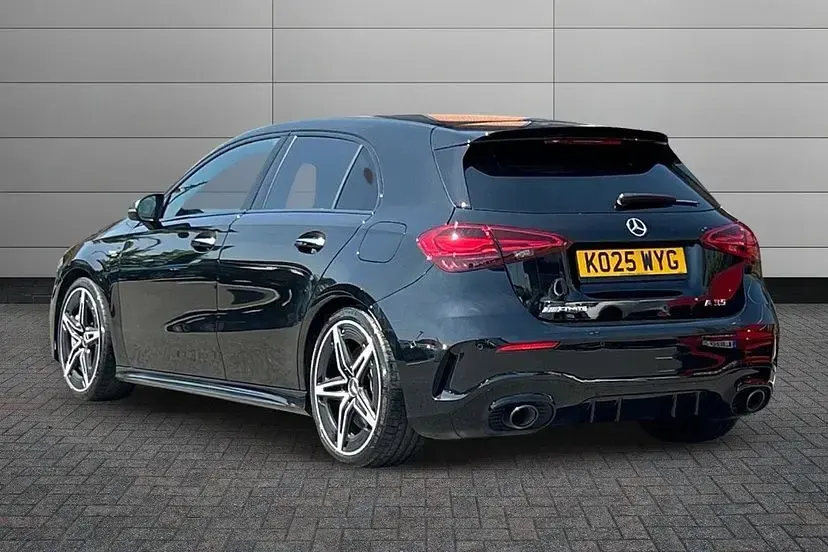 Used Mercedes A35 AMG Premium 316 HP (232 kW) 2025 Cosmos black Hatchback