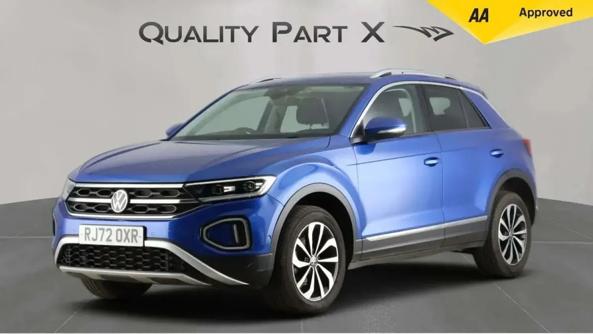 Used VW T-Roc Style 150 HP (110 kW) 2023 Blue SUV