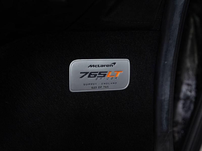 Used McLaren 765LT 765 HP (562 kW) 2021 Blue Cabriolet