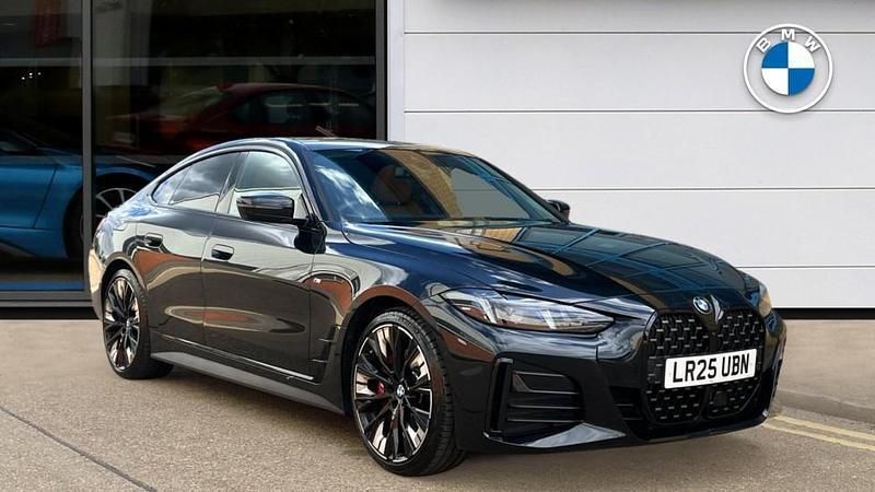 Black Used 2025 BMW 420 Gran Coupé M Sport Coupe | £43,900 (Expensive) - Image 1/4
