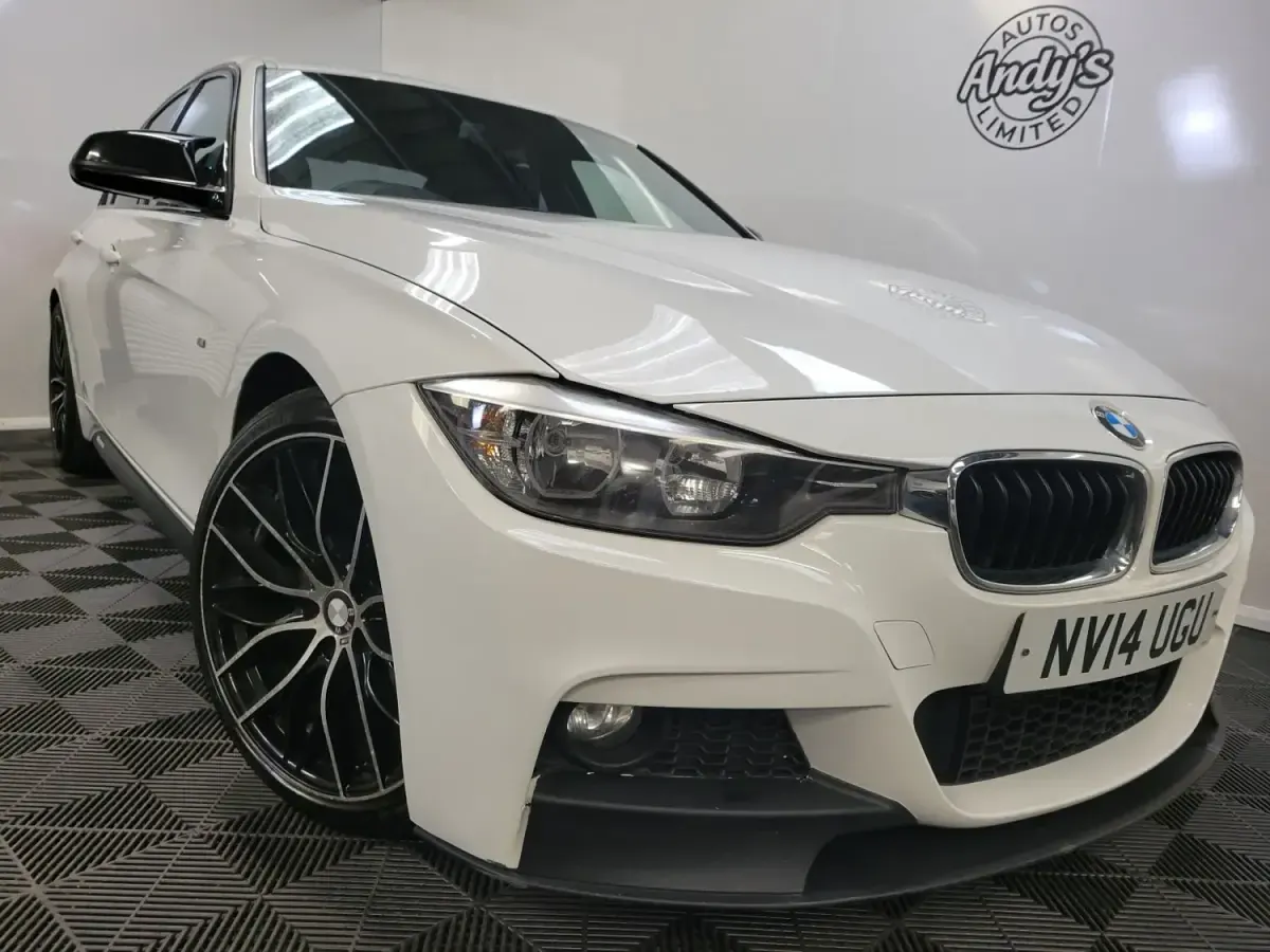 Begagnad BMW 318 M Sport 2014 Vit Sedan