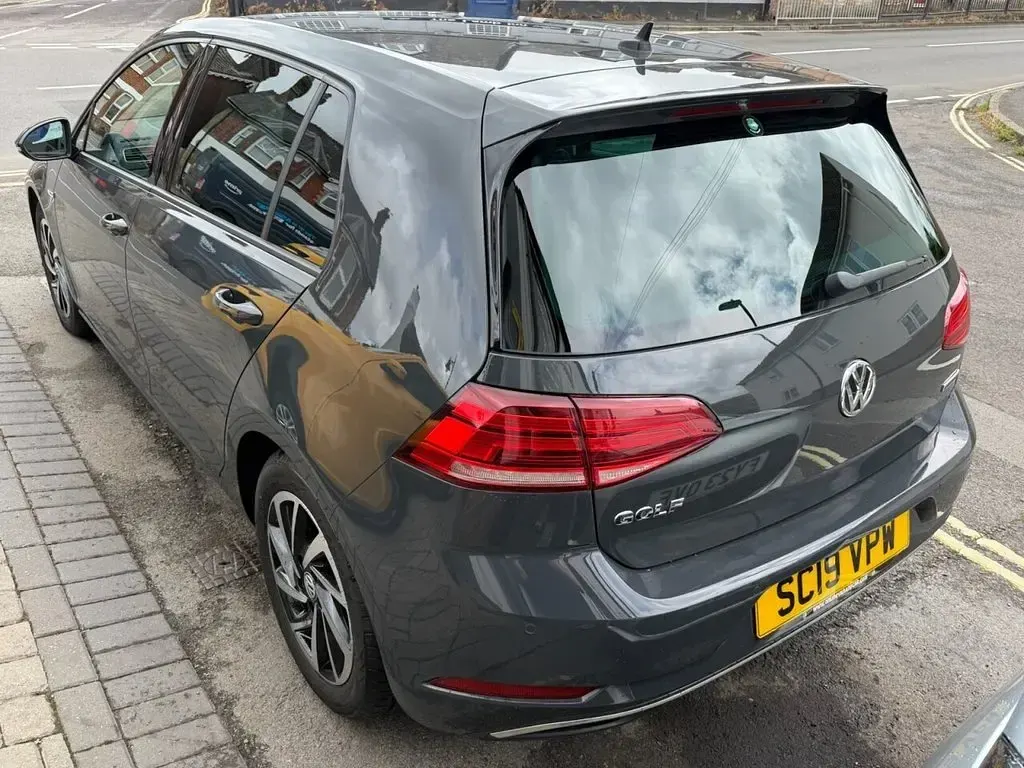 Used VW Golf VII Match 130 HP (95 kW) 2019 Grey Hatchback