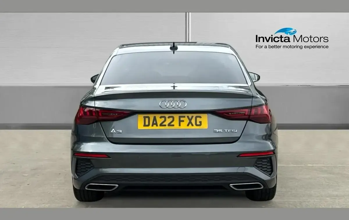 Used Audi A3 S-Line 150 HP (110 kW) 2022 Grey Sedan