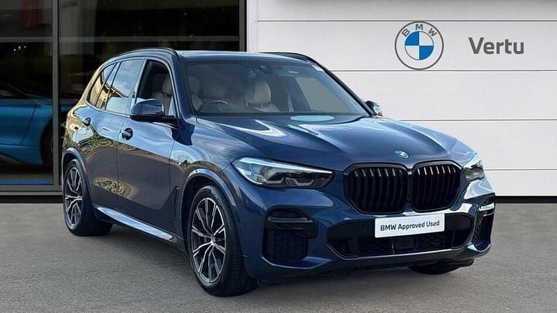 Blue Used 2022 BMW X5 M Sport SUV | £43,950 (Super price) - Image 1/3