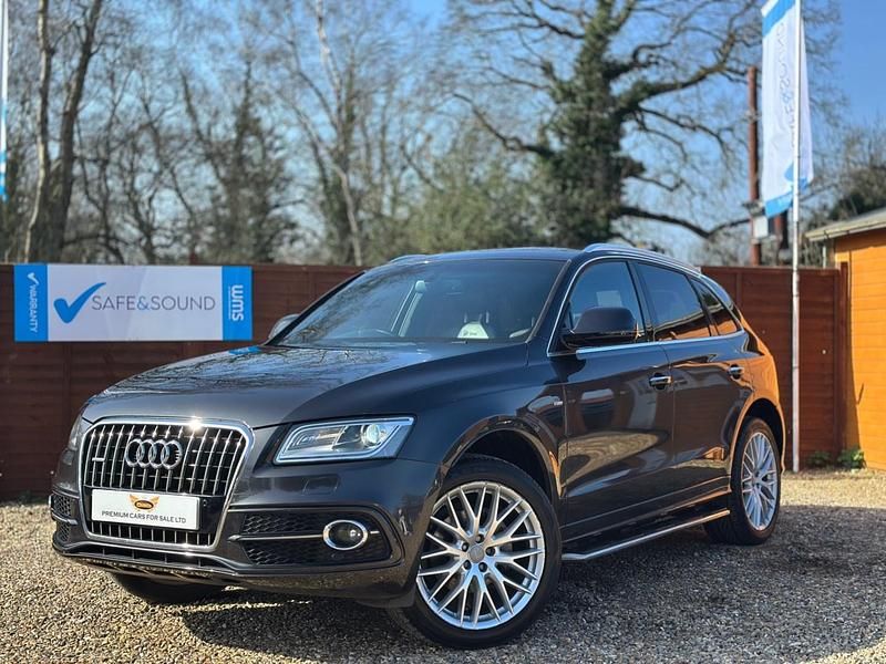 Begagnad Audi Q5 S-line plus 190 HK (139 kW) 2015 Grå SUV