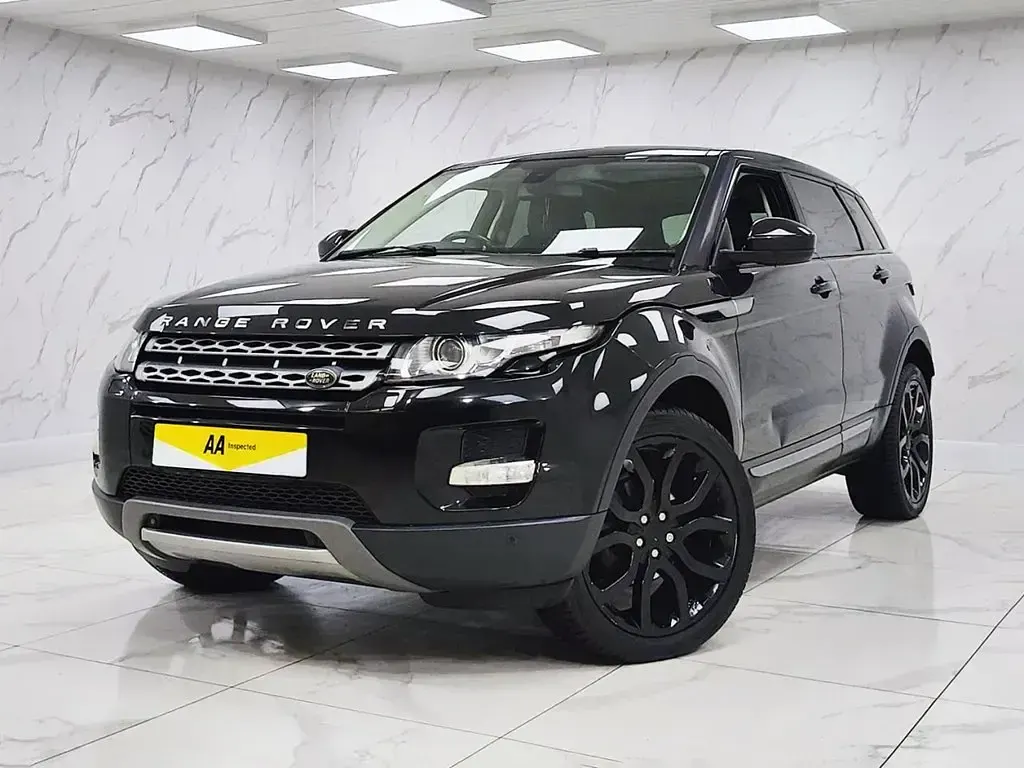 Begagnad Land Rover Range Rover evoque Pure 190 HK (139 kW) 2014 Svart SUV