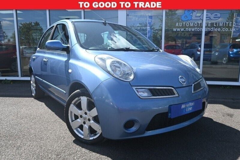 Blue Used 2009 Nissan Micra Acenta Hatchback | £1,300 (Good price) - Image 1/4