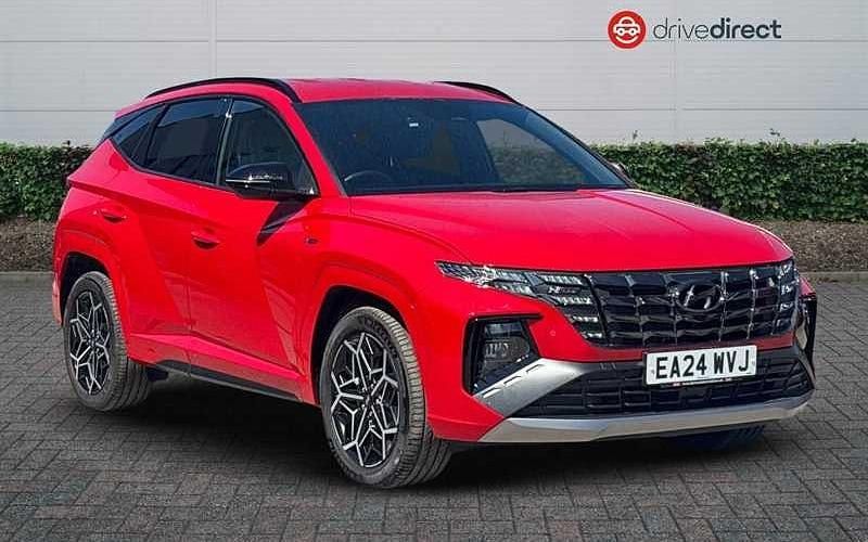 Red Used 2023 Hyundai Tucson N Line SUV | £27,065 (A bit pricey) - Image 1/4