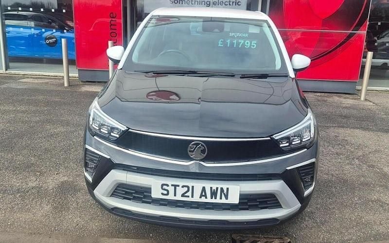 Used Vauxhall Crossland Elite 131 HP (96 kW) 2021 Black SUV