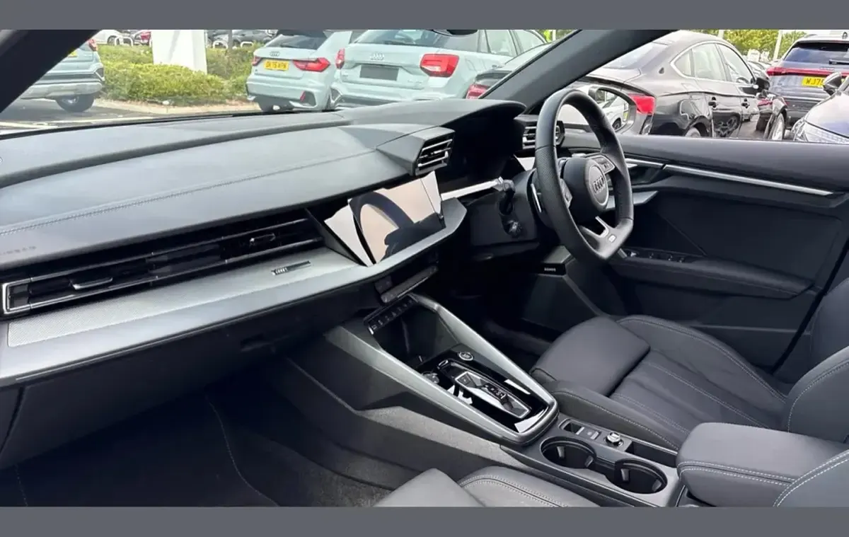 Used Audi A3 S-Line 147 HP (108 kW) 2025 White Sedan