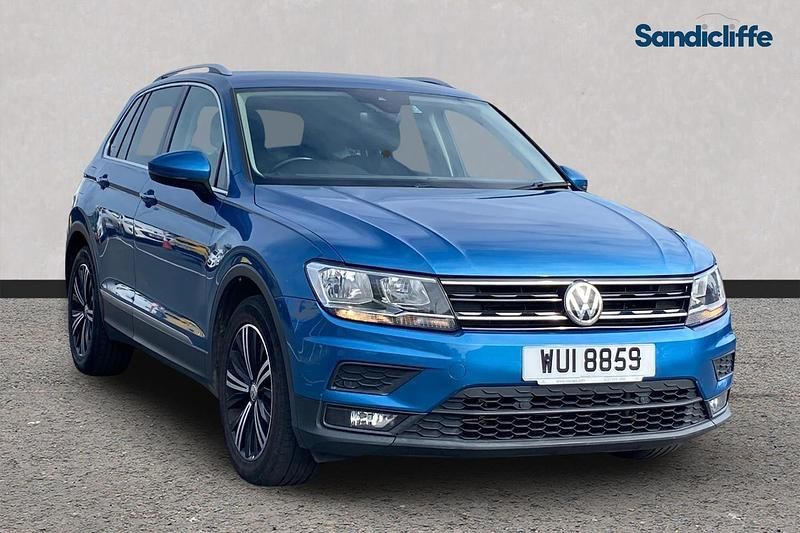 Used VW Tiguan 150 HP (110 kW) 2018 Blue SUV