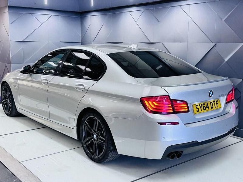 Used BMW 520 M Sport 190 HP (139 kW) 2014 Silver Sedan
