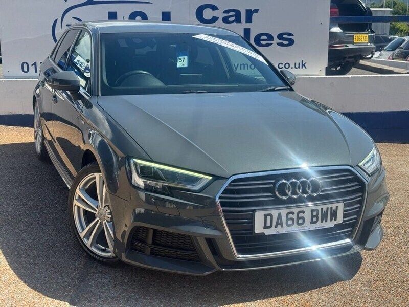 Grey Used 2016 Audi A3 Sportback S-Line Hatchback | £10,795 (A bit pricey) - Image 1/4