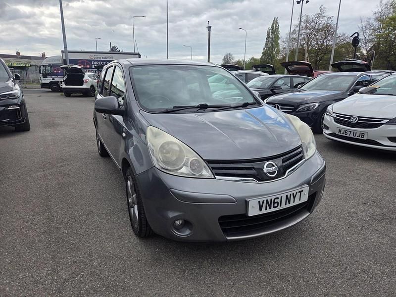 Begagnad Nissan Note N-TEC 2011 Grå Halvkombi