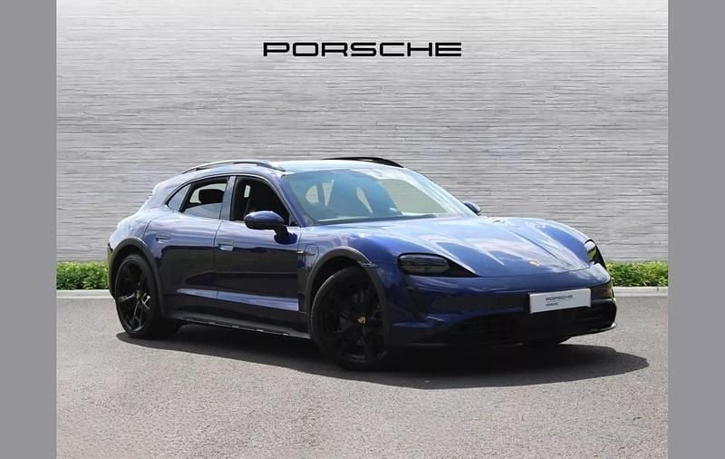 Blue Used 2024 Porsche Taycan Cross Turismo Sedan | £70,995 (Expensive) - Image 1/4