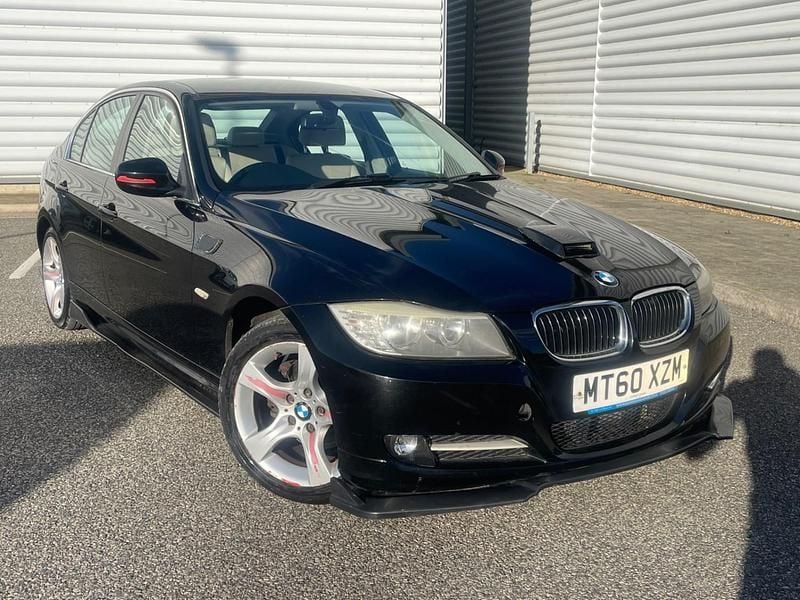 Black Used 2011 BMW 320 Exclusive Sedan | £3,295 (Good price) - Image 1/4