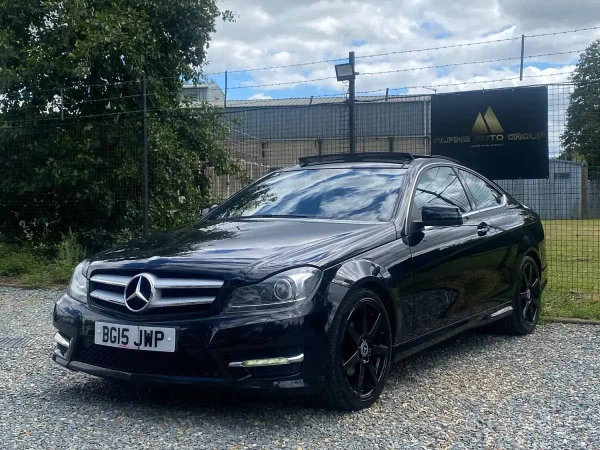 Used Mercedes C250 Sport Edition 2015 Black Coupe