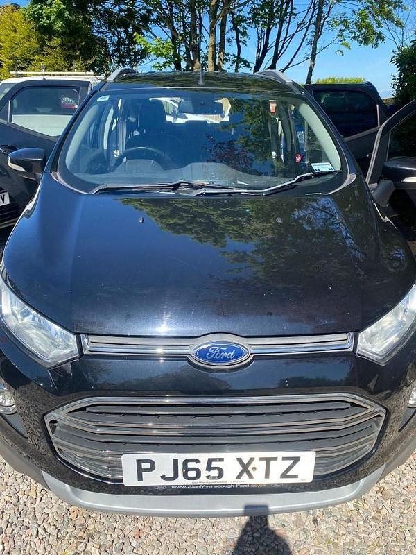 Black Used 2016 Ford Ecosport Titanium SUV | £4,295 (Good price) - Image 1/4