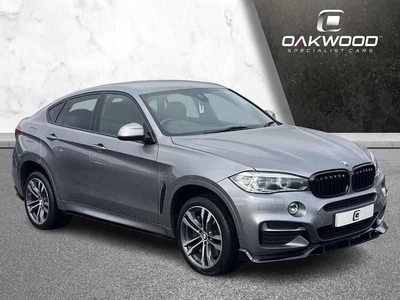 Grey Used 2018 BMW X6 M Performance SUV | £26,995 (Fair price) - Image 1/4