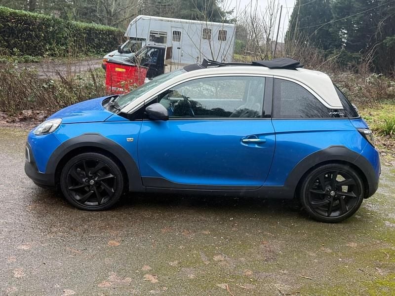 Used Vauxhall Adam Rocks 70 HP (51 kW) 2015 Blue Hatchback