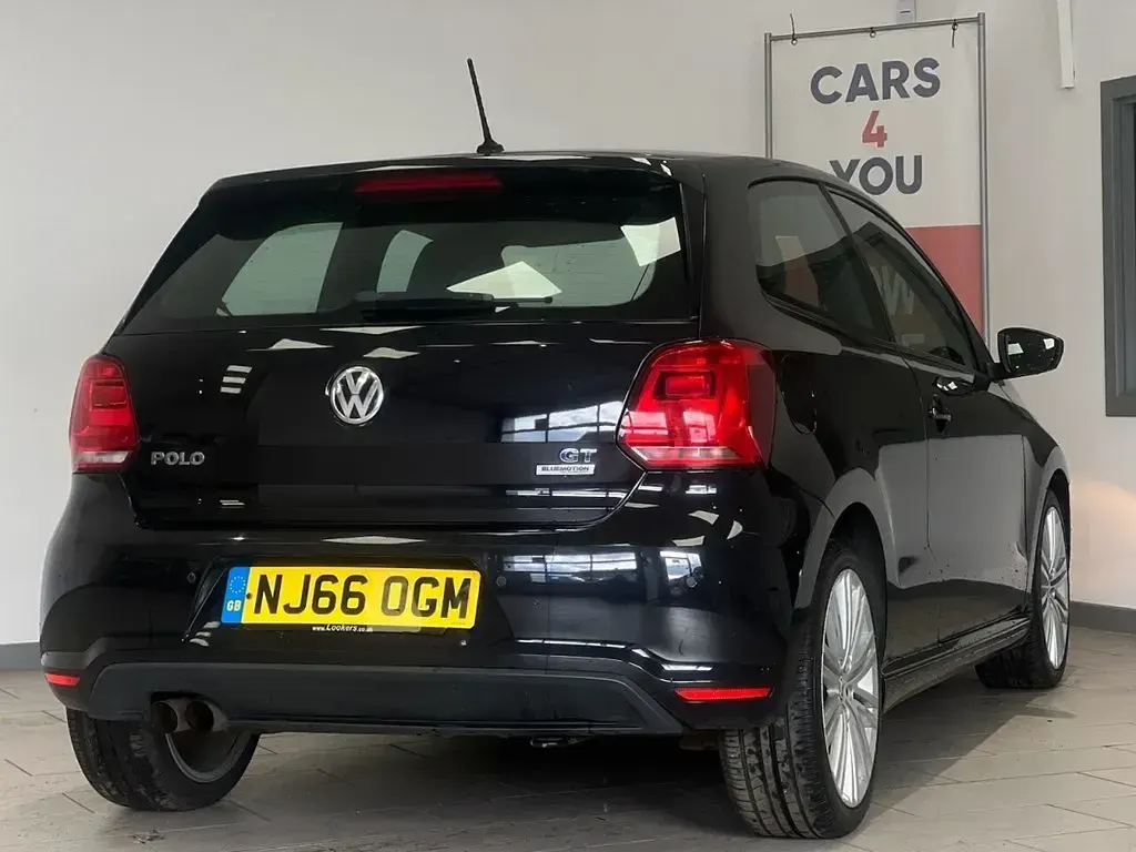 Used VW Polo BlueGT 148 HP (108 kW) 2016 Black Hatchback