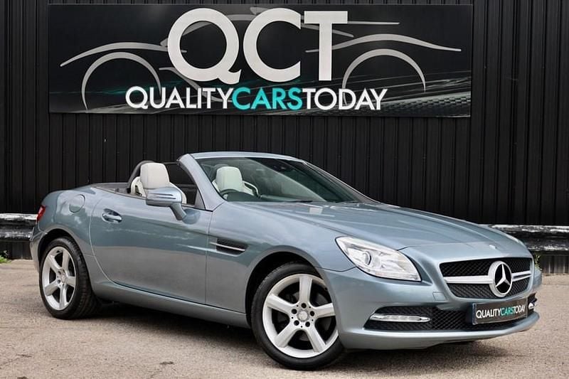 Silver Used 2013 Mercedes SLK200 Cabriolet | £9,995 (Fair price) - Image 1/1