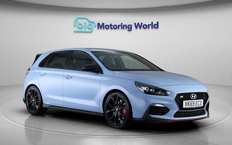 Used Hyundai i30 N Performance 275 HP (202 kW) 2019 Blue Hatchback