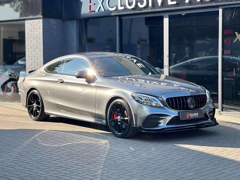 Grey Used 2018 Mercedes C200 AMG line Coupe | £17,950 (Expensive) - Image 1/4