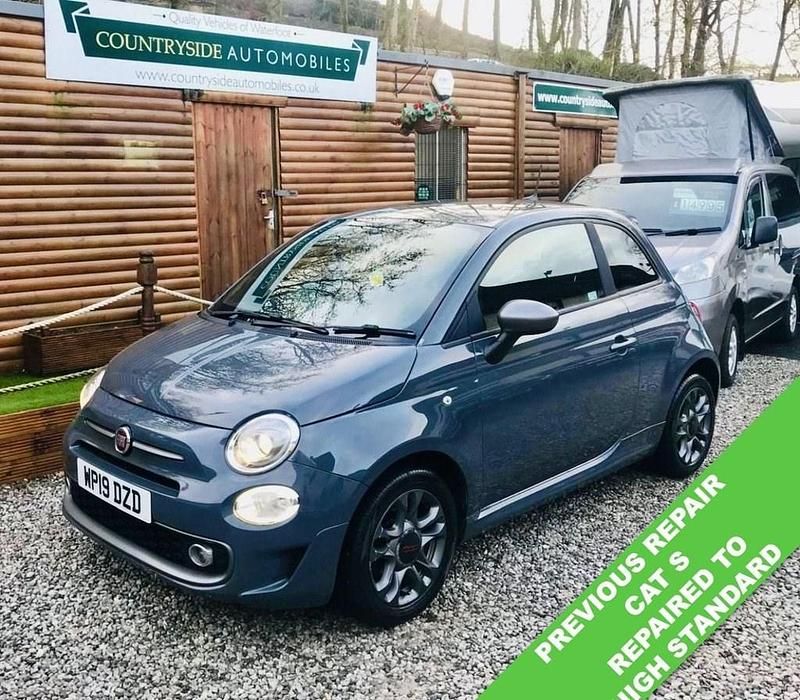 Used Fiat 500 S 69 HP (50 kW) 2019 Grey Hatchback