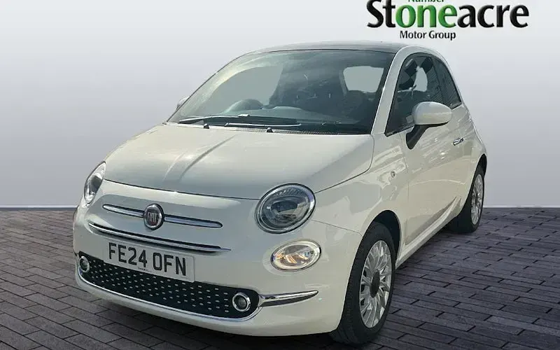 Used Fiat 500 70 HP (51 kW) 2024 White Hatchback