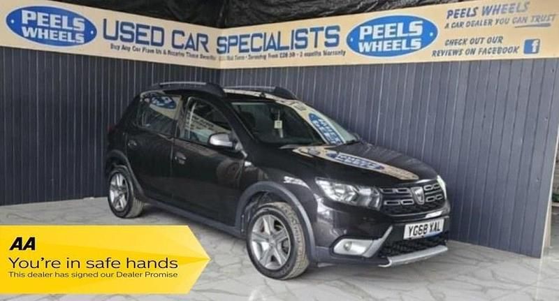 Used Dacia Sandero Comfort 90 HP (66 kW) 2018 Black Hatchback