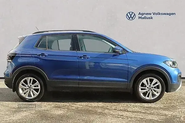Used VW T-Cross SE 110 HP (80 kW) 2022 Blue SUV