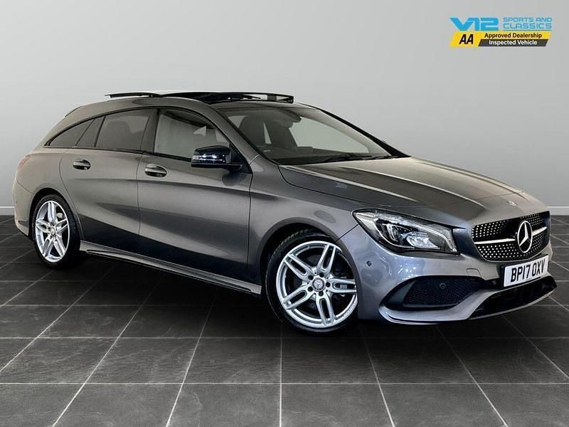 Grey Used 2017 Mercedes CLA220 AMG line Sedan | £11,295 (Fair price) - Image 1/2