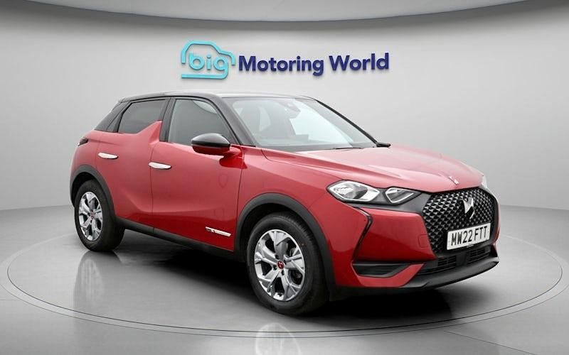 Used DS Automobiles DS3 Crossback Performance 101 HP (74 kW) 2022 Red SUV
