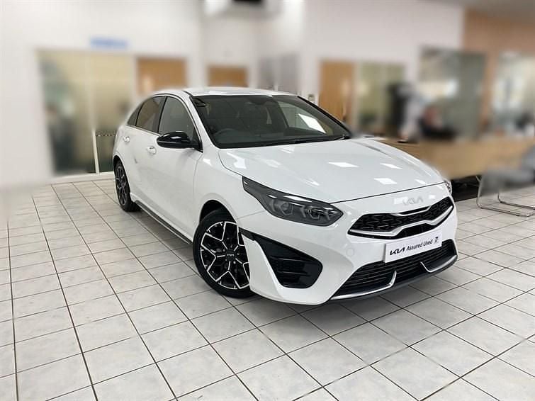 Used Kia Ceed GT-Line 2024 White Hatchback