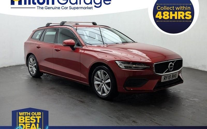 Used Volvo V60 Momentum 150 HP (110 kW) 2019 Red Estate