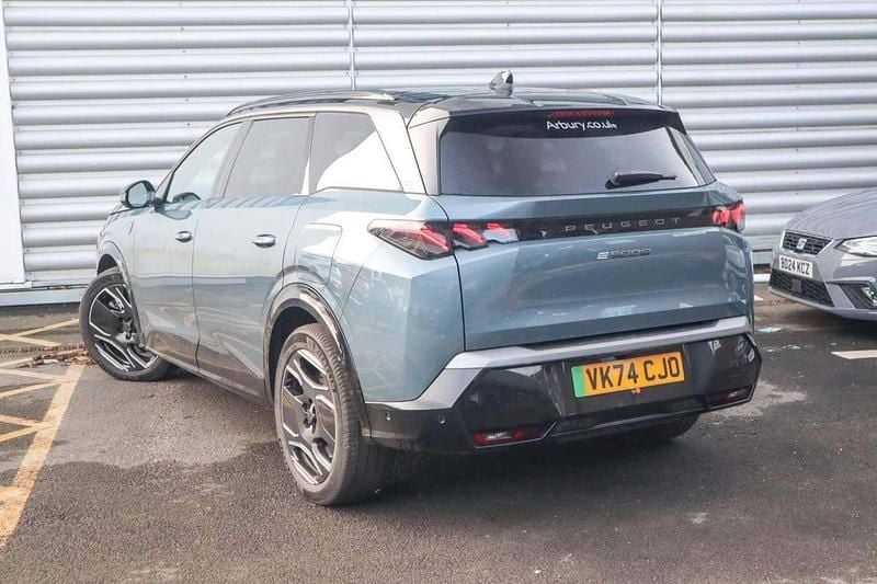 Blue Used 2024 Peugeot e-5008 GT SUV | £37,225 (Expensive) - Image 1/3