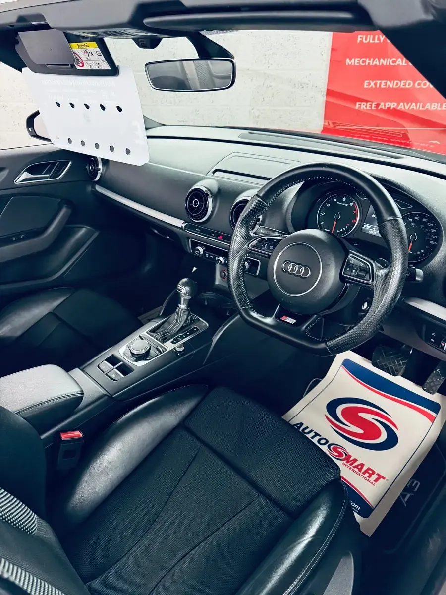 Used Audi A3 Cabriolet S-Line 2016 Red Cabriolet