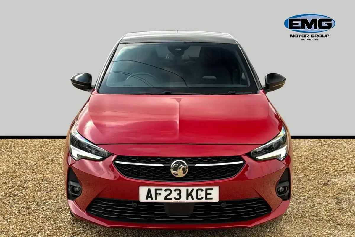 Used Vauxhall Corsa Ultimate 100 HP (73 kW) 2023 Red Hatchback