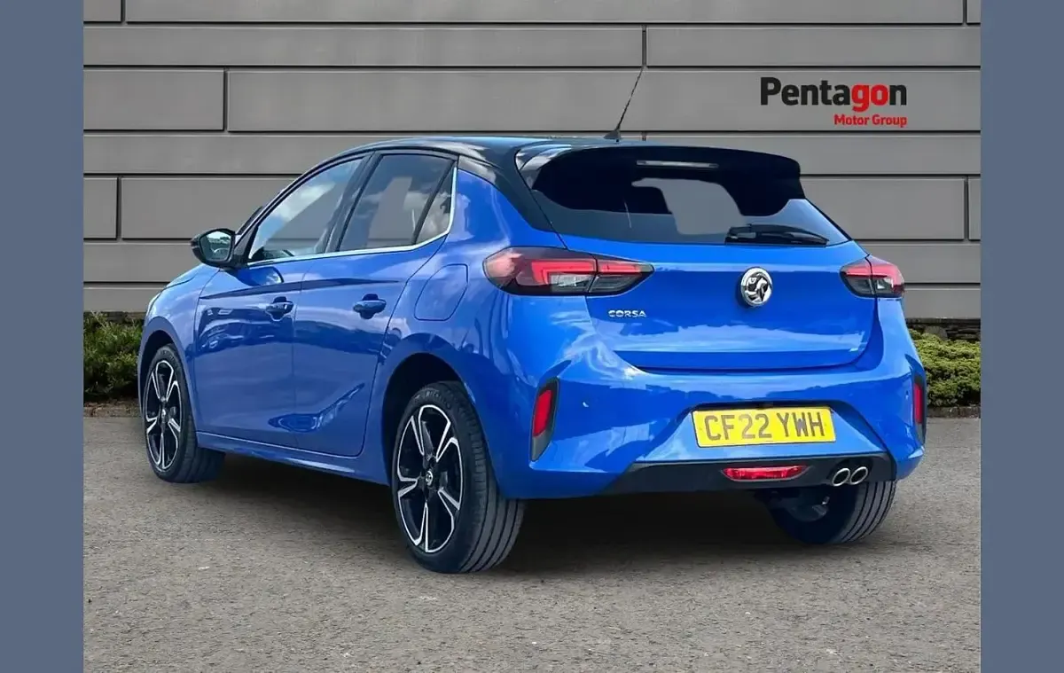 Used Vauxhall Corsa Ultimate 128 HP (94 kW) 2022 Blue Hatchback