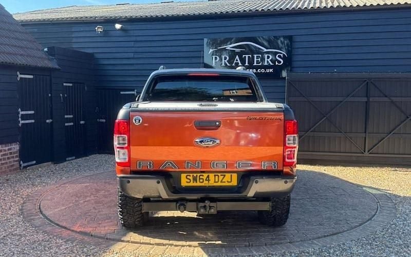 Used Ford Ranger Wildtrack 200 HP (147 kW) 2015 Orange Pickup