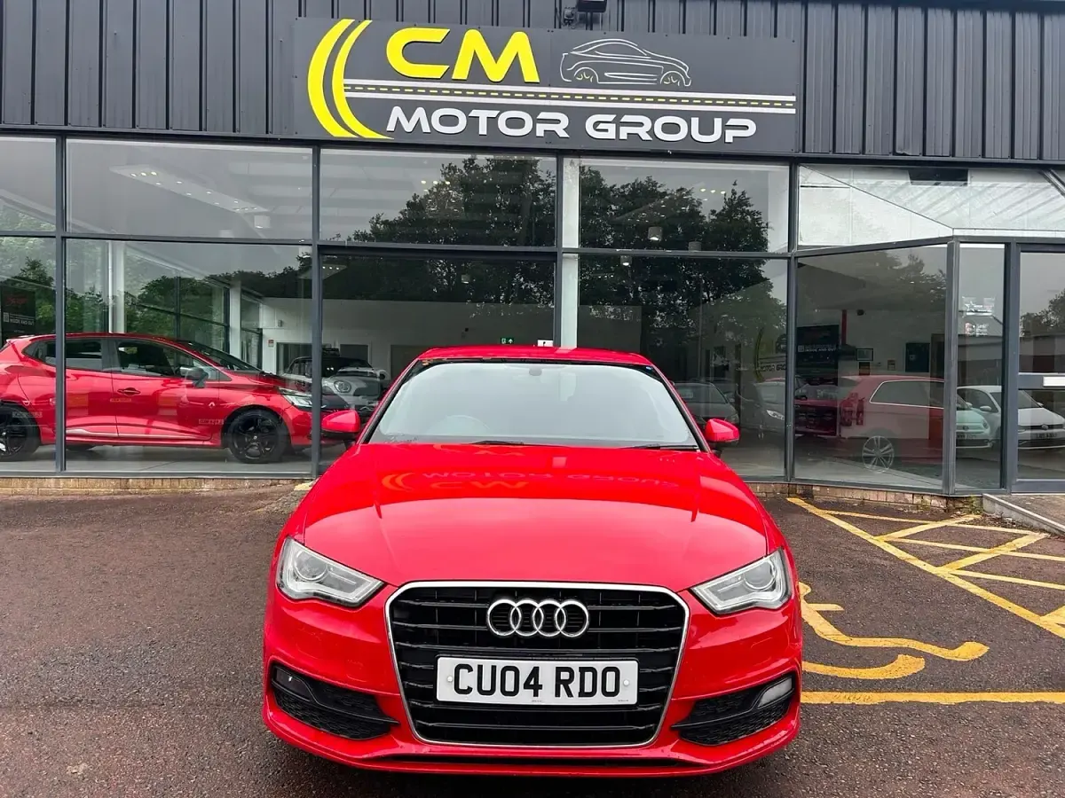 Used Audi A3 S-Line 140 HP (102 kW) 2014 Red Hatchback
