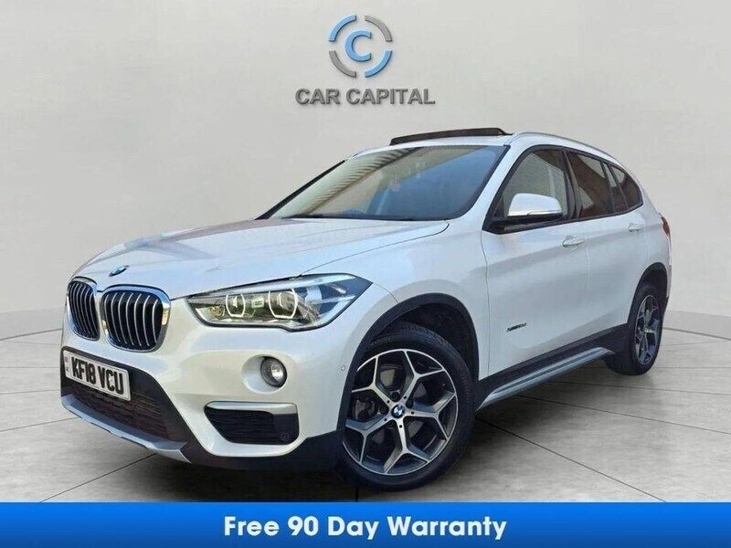 White Used 2018 BMW X1 xLine SUV | £21,990 - Image 1/4