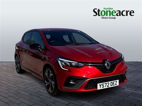 Red Used 2022 Renault Clio V RS Line Hatchback | £14,467 (Fair price) - Image 1/4