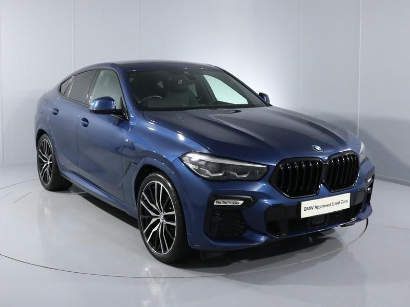 Used BMW X6 M Sport 335 HP (246 kW) 2020 Blue SUV