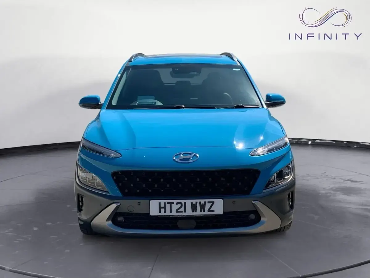 Used Hyundai Kona Ultimate 141 HP (103 kW) 2021 Blue SUV