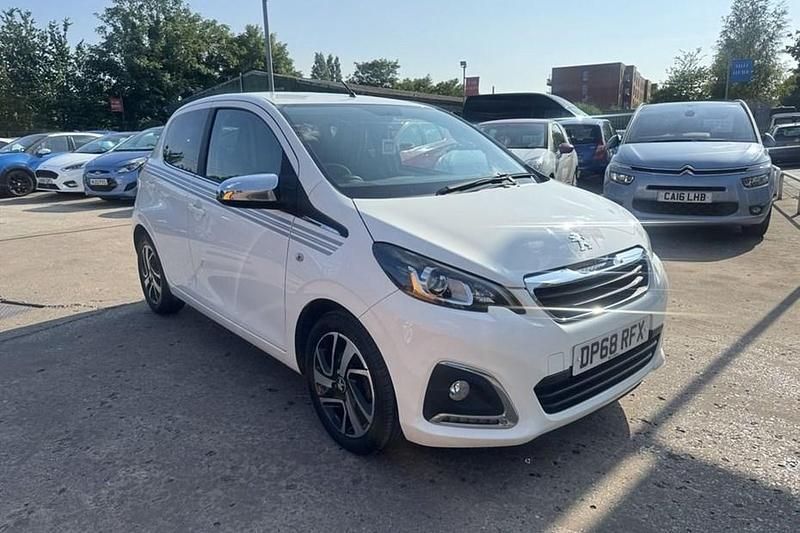 White Used 2018 Peugeot 108 Collection Hatchback | £6,990 (Fair price) - Image 1/1