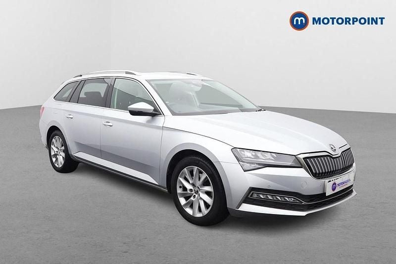 Silver Used 2023 Skoda Superb SE Technology Estate | £18,849 (Fair price) - Image 1/4