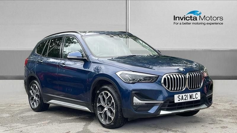 Blue Used 2021 BMW X1 xLine SUV | £19,595 (Good price) - Image 1/4