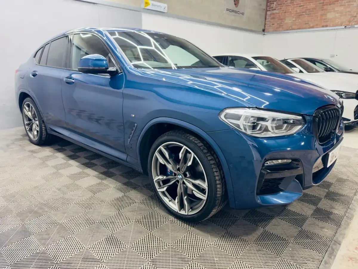 Usado BMW X4 M Sport 354 CV (260 kW) 2019 Azul SUV